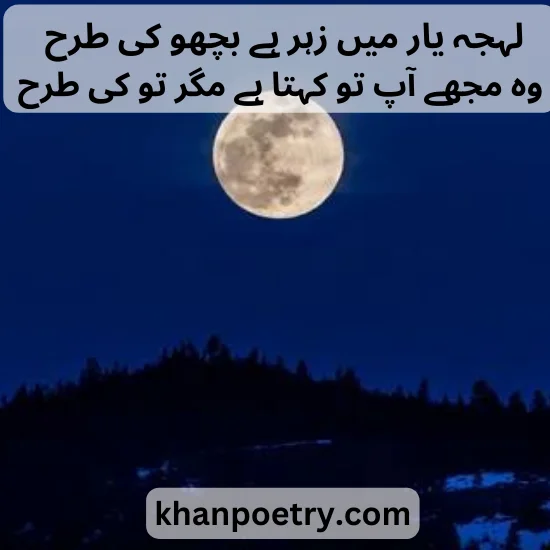 sad 2 lines poetry in urdu